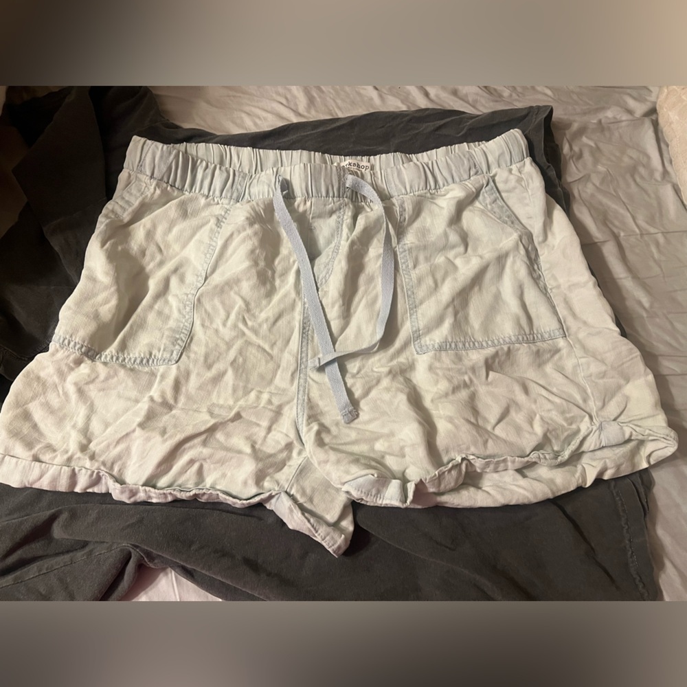 Women's very light blue Casual Shorts
